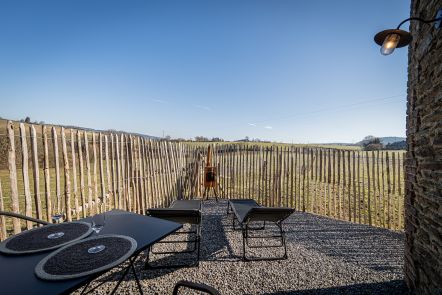 Gemtliches Cottage fr 3 Personen in Stoumont mit Privatterrasse