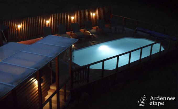 Ferienhaus Stoumont 9 Pers. Ardennen Schwimmbad Wellness