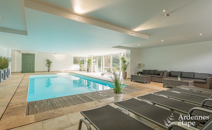 Ferienhaus Stoumont 11 Pers. Ardennen Schwimmbad Wellness