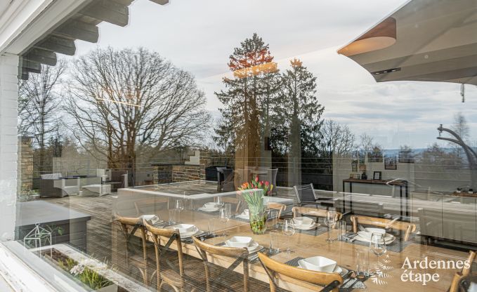 Ferienhaus Stoumont 11 Pers. Ardennen Schwimmbad Wellness