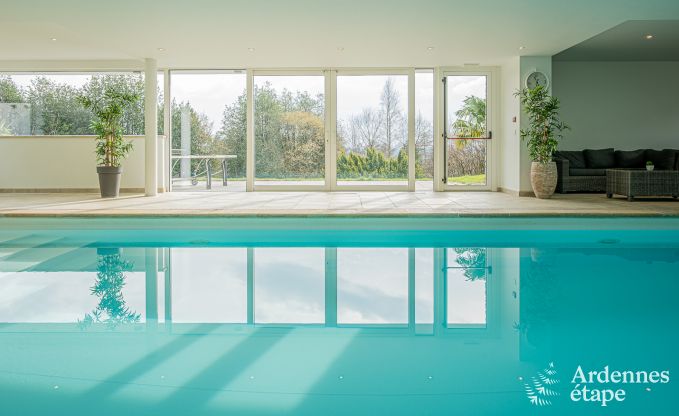 Ferienhaus Stoumont 11 Pers. Ardennen Schwimmbad Wellness