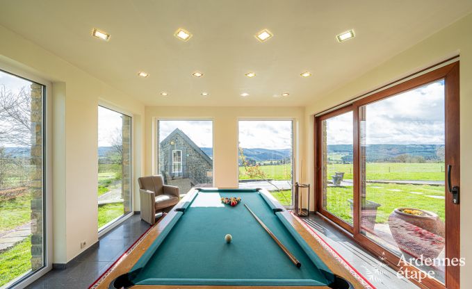 Luxusvilla Stoumont 18/20 Pers. Ardennen Schwimmbad Wellness