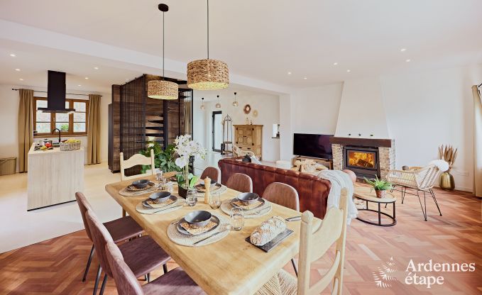 Ger�umiges Ferienhaus f�r 8 Personen in Stoumont mit 4 Badezimmern, privater Terrasse, Sauna und Spielraum