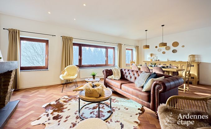Ger�umiges Ferienhaus f�r 8 Personen in Stoumont mit 4 Badezimmern, privater Terrasse, Sauna und Spielraum