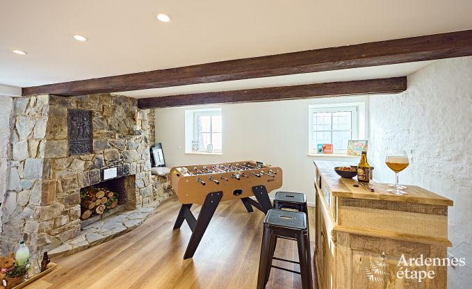 Ger�umiges Ferienhaus f�r 8 Personen in Stoumont mit 4 Badezimmern, privater Terrasse, Sauna und Spielraum