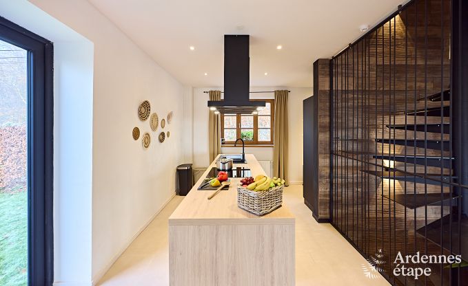 Ger�umiges Ferienhaus f�r 8 Personen in Stoumont mit 4 Badezimmern, privater Terrasse, Sauna und Spielraum