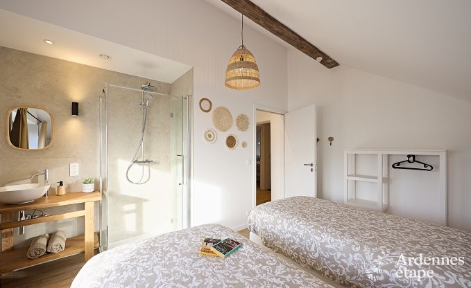 Ger�umiges Ferienhaus f�r 8 Personen in Stoumont mit 4 Badezimmern, privater Terrasse, Sauna und Spielraum