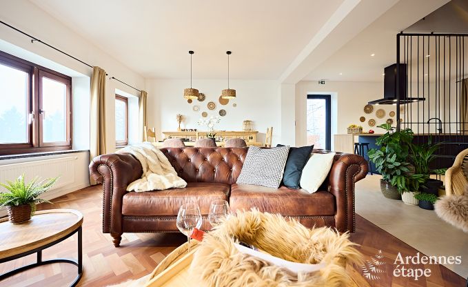 Ger�umiges Ferienhaus f�r 8 Personen in Stoumont mit 4 Badezimmern, privater Terrasse, Sauna und Spielraum