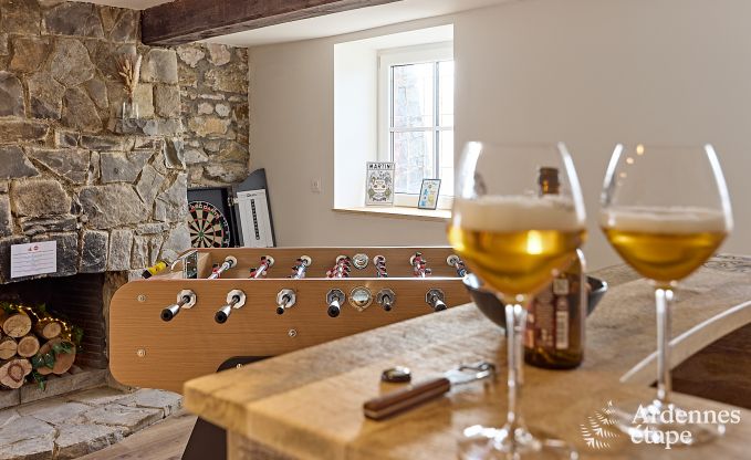 Ger�umiges Ferienhaus f�r 8 Personen in Stoumont mit 4 Badezimmern, privater Terrasse, Sauna und Spielraum