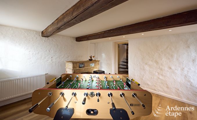 Ger�umiges Ferienhaus f�r 8 Personen in Stoumont mit 4 Badezimmern, privater Terrasse, Sauna und Spielraum