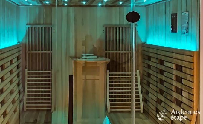 Ger�umiges Ferienhaus f�r 8 Personen in Stoumont mit 4 Badezimmern, privater Terrasse, Sauna und Spielraum