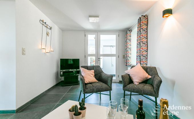 Mietung Haus 6 Personen in Stoumont, Ardennen, 3 Schlafzimmer, privater Garten, Terrasse mit Grill, optimaler Komfort