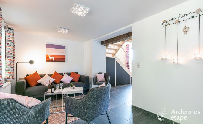 Mietung Haus 6 Personen in Stoumont, Ardennen, 3 Schlafzimmer, privater Garten, Terrasse mit Grill, optimaler Komfort