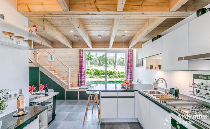 Mietung Haus 6 Personen in Stoumont, Ardennen, 3 Schlafzimmer, privater Garten, Terrasse mit Grill, optimaler Komfort