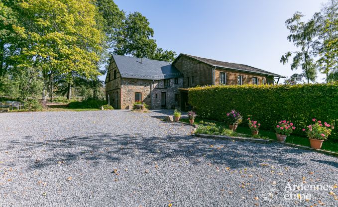 Mietung Haus 6 Personen in Stoumont, Ardennen, 3 Schlafzimmer, privater Garten, Terrasse mit Grill, optimaler Komfort