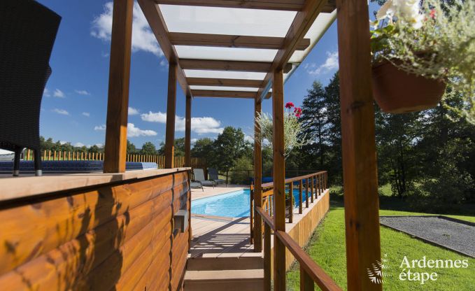 Ferienhaus Stoumont 9 Pers. Ardennen Schwimmbad Wellness