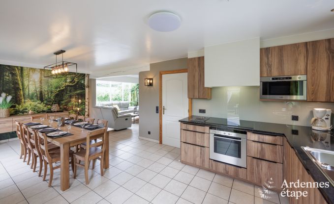 Ferienhaus Stoumont 9 Pers. Ardennen Schwimmbad Wellness