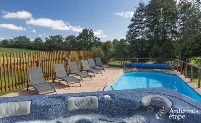 Ferienhaus Stoumont 9 Pers. Ardennen Schwimmbad Wellness