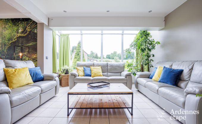 Ferienhaus Stoumont 9 Pers. Ardennen Schwimmbad Wellness