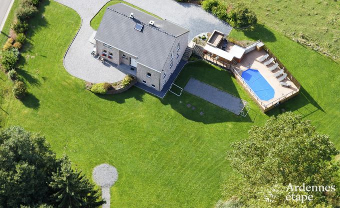 Ferienhaus Stoumont 9 Pers. Ardennen Schwimmbad Wellness