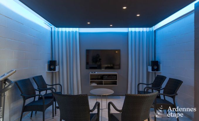 Ferienhaus Stoumont 9 Pers. Ardennen Schwimmbad Wellness