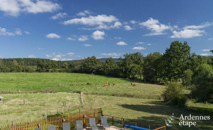 Ferienhaus Stoumont 9 Pers. Ardennen Schwimmbad Wellness