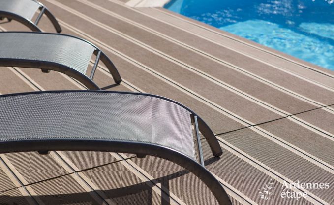 Ferienhaus Stoumont 9 Pers. Ardennen Schwimmbad Wellness