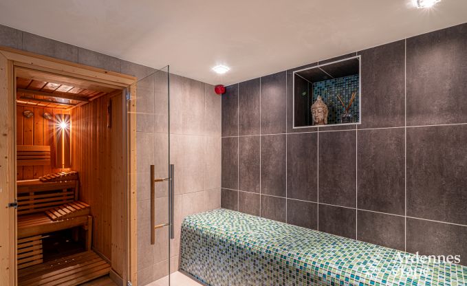 Ferienhaus Stoumont 11 Pers. Ardennen Schwimmbad Wellness