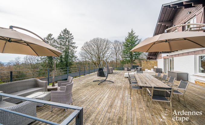 Ferienhaus Stoumont 11 Pers. Ardennen Schwimmbad Wellness