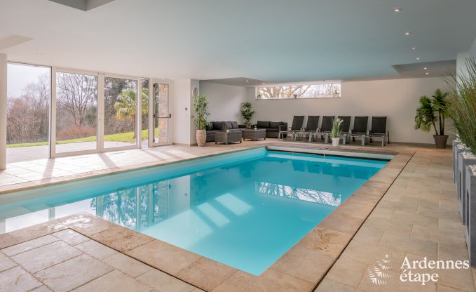 Ferienhaus Stoumont 11 Pers. Ardennen Schwimmbad Wellness