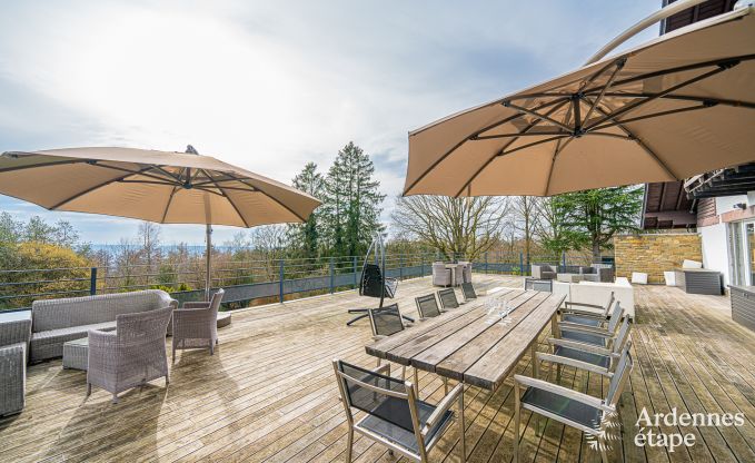 Ferienhaus Stoumont 11 Pers. Ardennen Schwimmbad Wellness