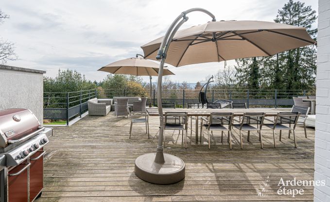 Ferienhaus Stoumont 11 Pers. Ardennen Schwimmbad Wellness