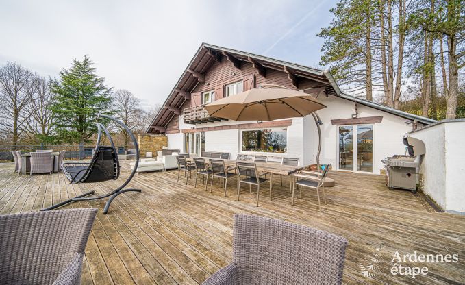 Ferienhaus Stoumont 11 Pers. Ardennen Schwimmbad Wellness