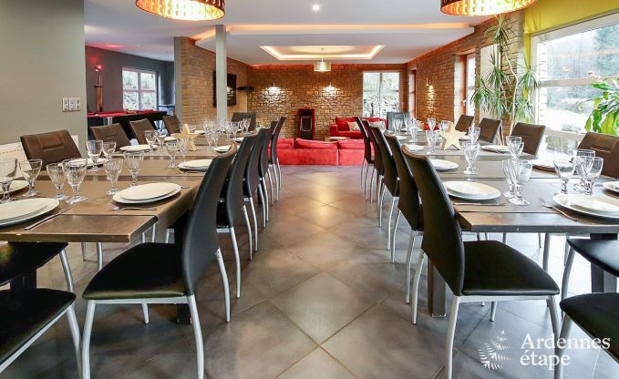 Luxusvilla Stoumont 24 Pers. Ardennen Schwimmbad Wellness