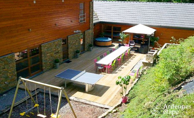 Luxusvilla Stoumont 24 Pers. Ardennen Schwimmbad Wellness