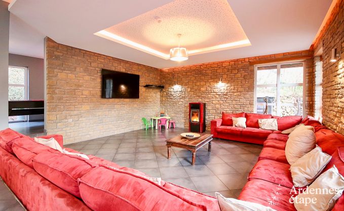 Luxusvilla Stoumont 24 Pers. Ardennen Schwimmbad Wellness