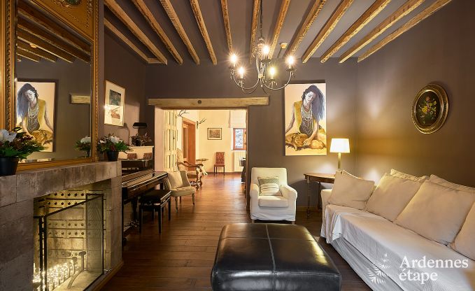 Luxusvilla Tellin 24 Pers. Ardennen Schwimmbad Wellness