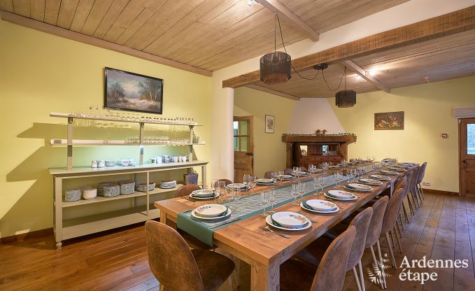 Luxusvilla Tellin 24 Pers. Ardennen Schwimmbad Wellness