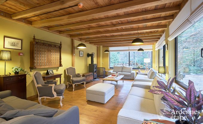 Luxusvilla Tellin 24 Pers. Ardennen Schwimmbad Wellness