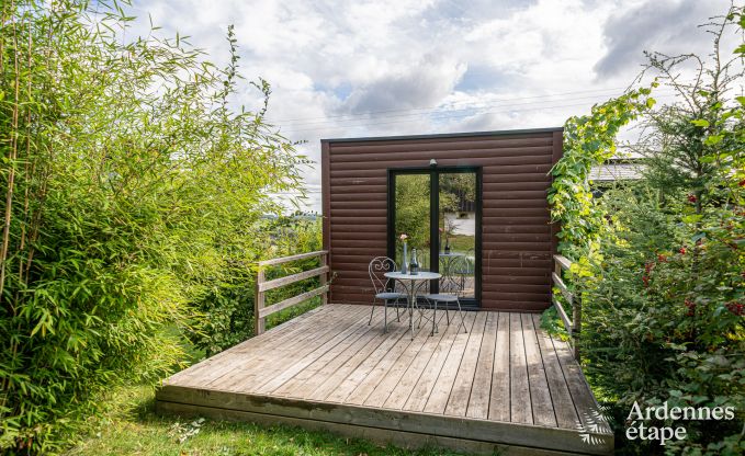 Gemtliches Chalet in Tenneville fr 4 Personen/3 Erwachsene mit 2 Schlafzimmern, Spielzimmer, Babyecke und Panoramablick