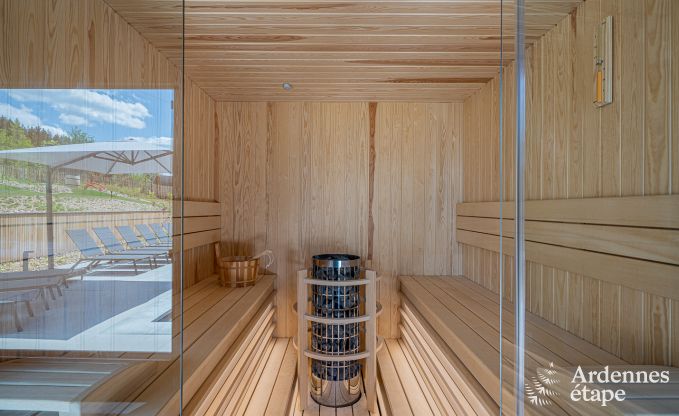 Ferienhaus Tenneville 10 Pers. Ardennen Schwimmbad Wellness