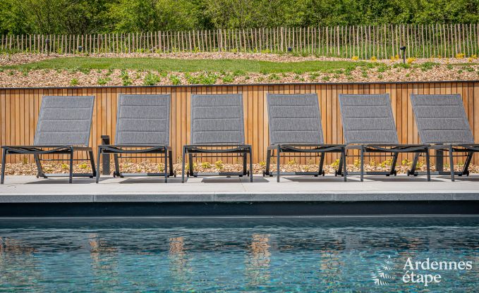 Ferienhaus Tenneville 10 Pers. Ardennen Schwimmbad Wellness