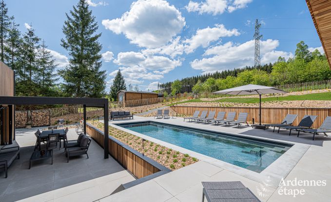 Ferienhaus Tenneville 10 Pers. Ardennen Schwimmbad Wellness