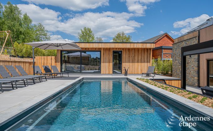 Ferienhaus Tenneville 10 Pers. Ardennen Schwimmbad Wellness