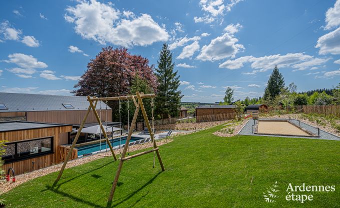 Ferienhaus Tenneville 10 Pers. Ardennen Schwimmbad Wellness