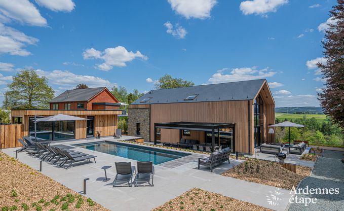 Ferienhaus Tenneville 10 Pers. Ardennen Schwimmbad Wellness