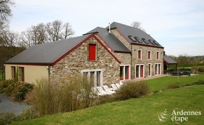 Luxusvilla Tenneville 26 Pers. Ardennen Schwimmbad Wellness