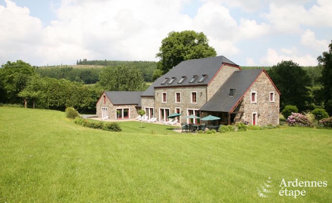 Luxusvilla Tenneville 26 Pers. Ardennen Schwimmbad Wellness
