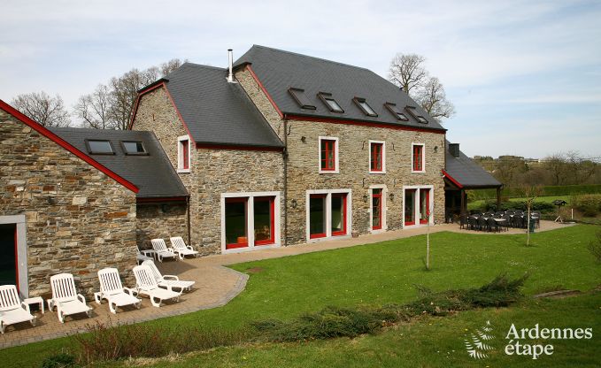 Luxusvilla Tenneville 26 Pers. Ardennen Schwimmbad Wellness