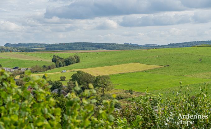 Gemtliches Chalet in Tenneville fr 4 Personen/3 Erwachsene mit 2 Schlafzimmern, Spielzimmer, Babyecke und Panoramablick